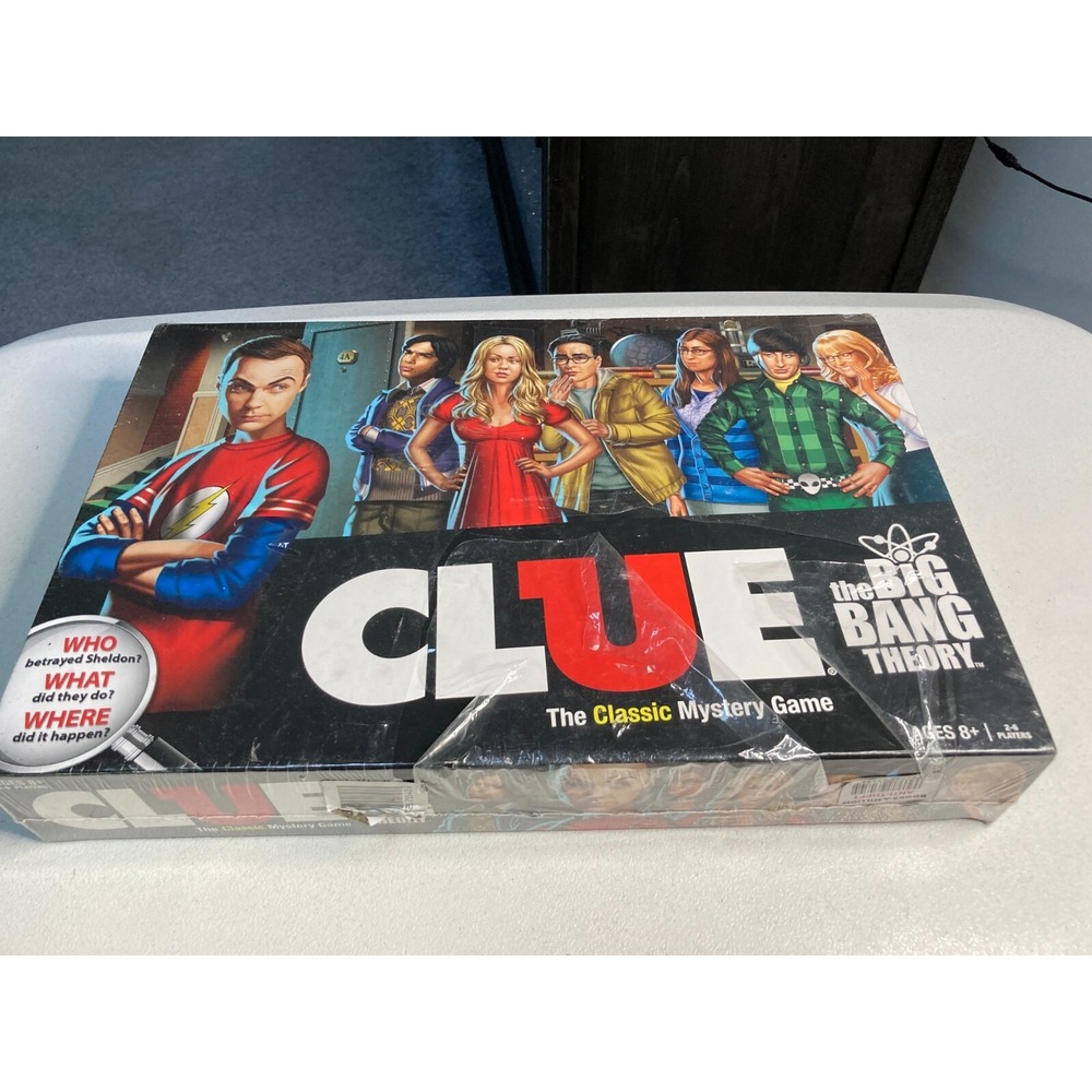 CLUE The Big Bang Theory Edition 2013 Classic Mystery Game Factory Sealed New